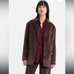 NWT Levi Strauss Oversized Drama Club Blazer L